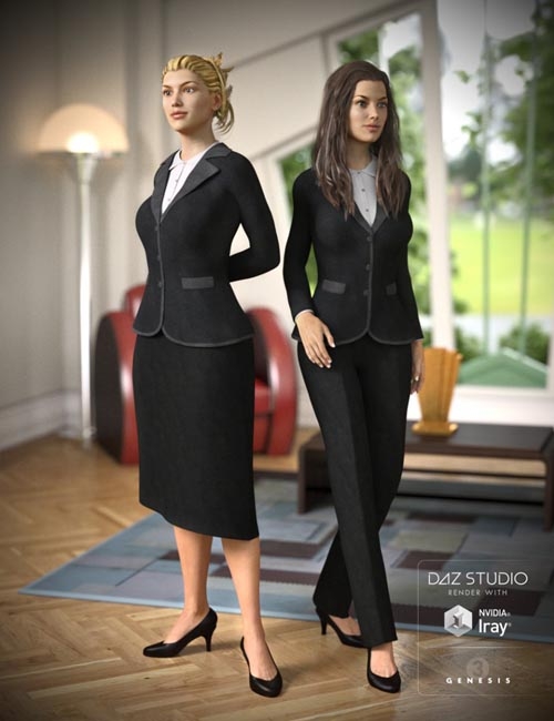 Business Suit for Genesis 3 Female(s)