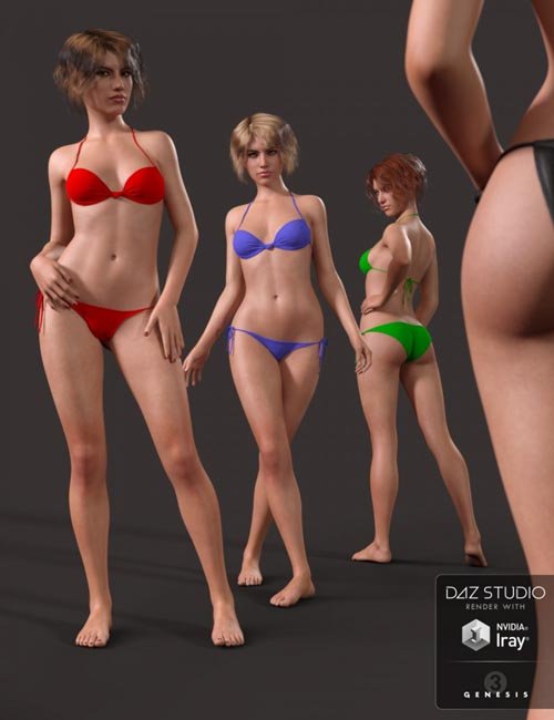 'Perfect 10' Standing Poses for Genesis 3 Female(s)