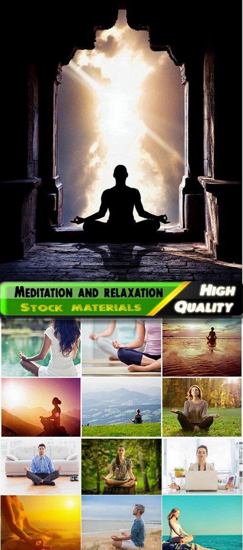Meditation and relaxation to yoga practice - 25 HQ Jpg
