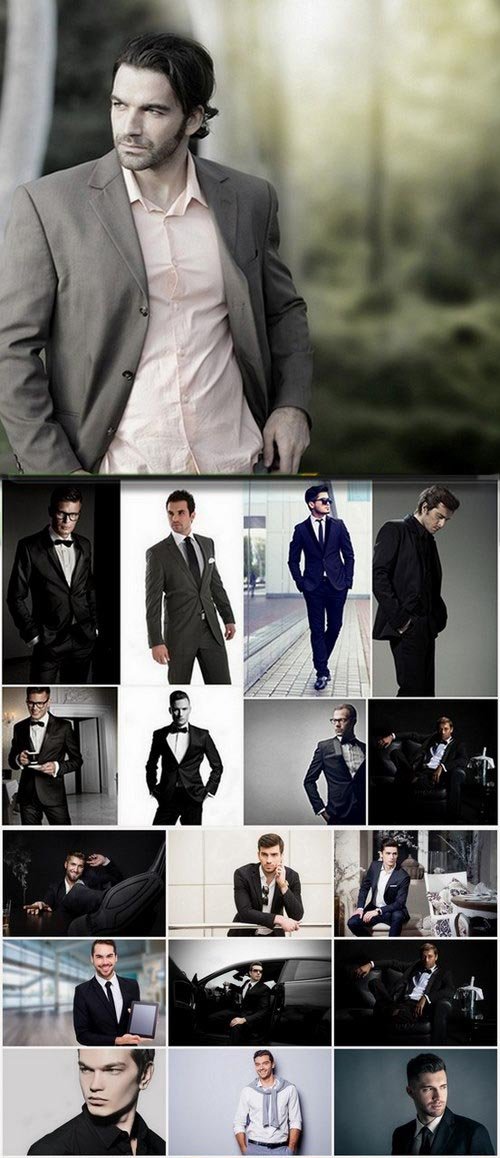 Elegant business man and in a stylish suit - 25 HQ Jpg