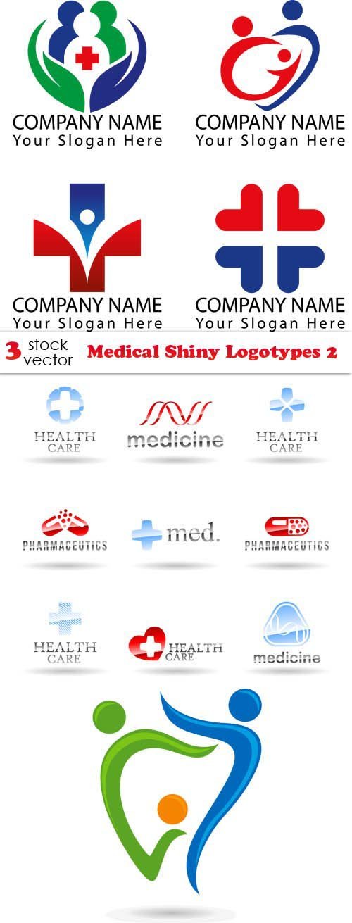 Vectors - Medical Shiny Logotypes 2