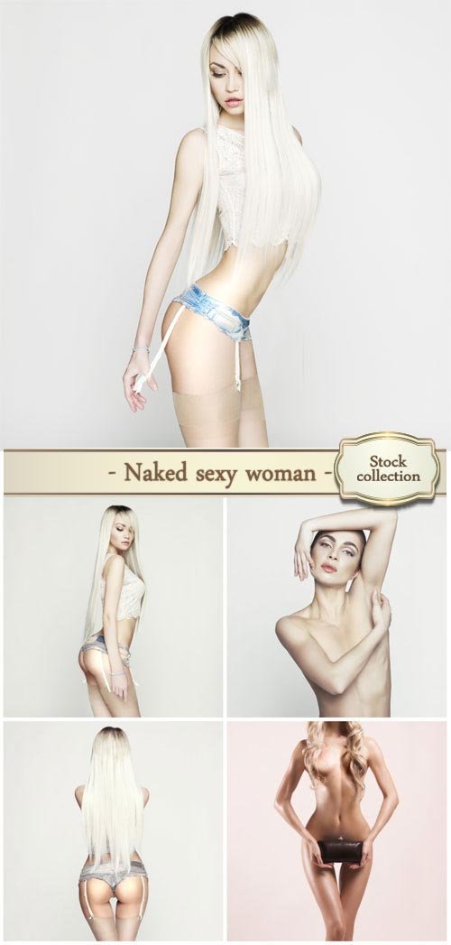 Naked sexy woman - Stock Photo 