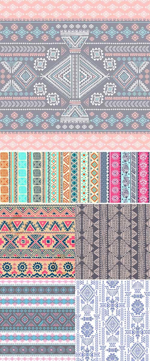 Stock Tribal vintage ethnic seamless for your business