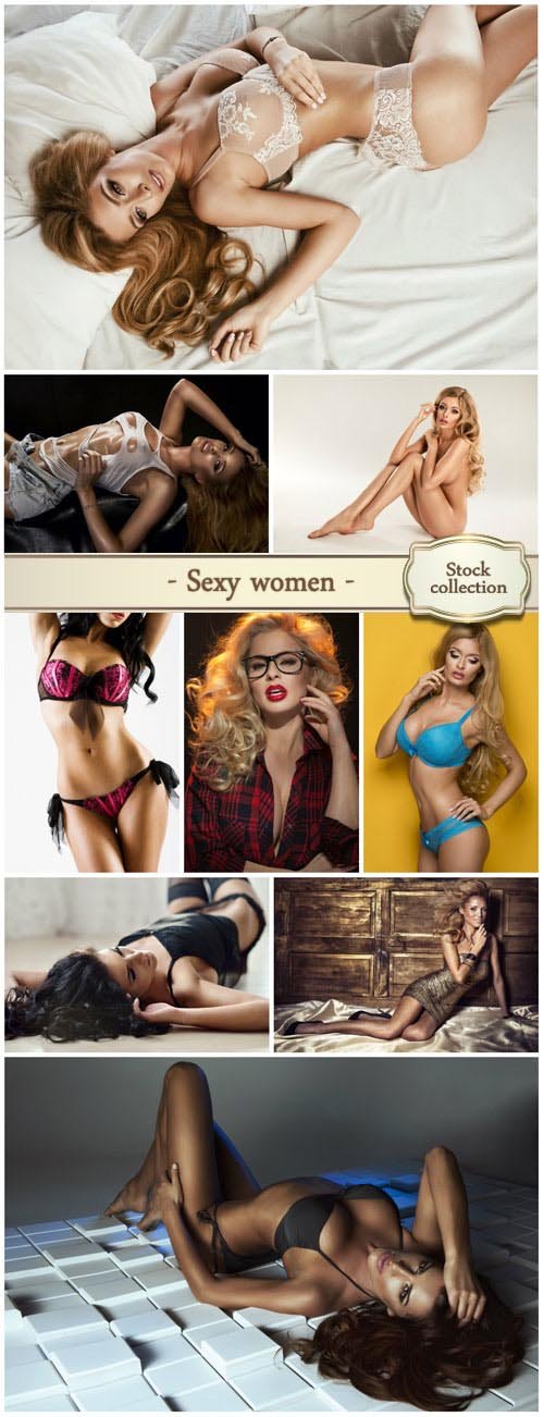 Sexy women, seductive girls - Stock photo