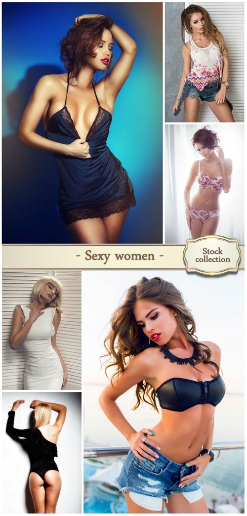 Sexy women, stylish woman - Stock photo