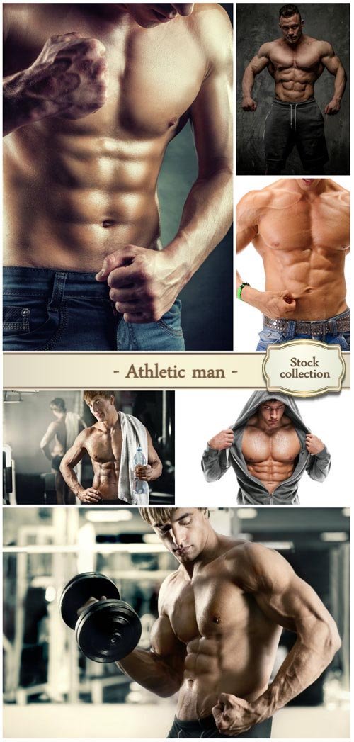 Athletic man, sport
