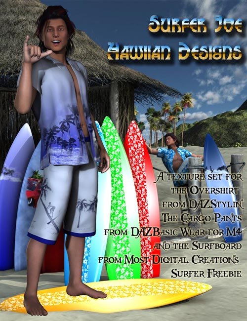 Surfer Joe Hawaiian Designs