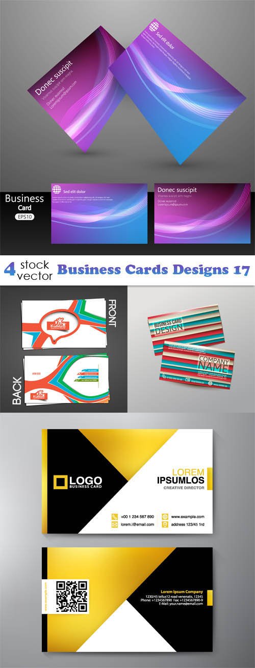 Vectors - Business Cards Designs 17