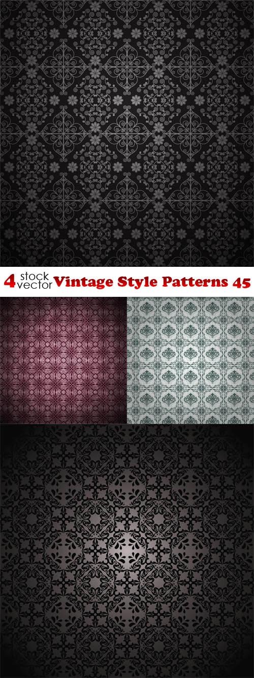 Vectors - Vintage Style Patterns 45