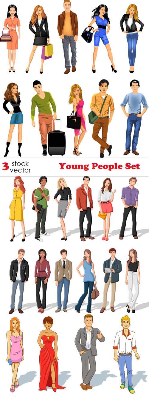 Vectors - Young People Set