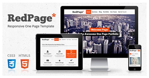 DevelopGo - RedPage Portfolio Template