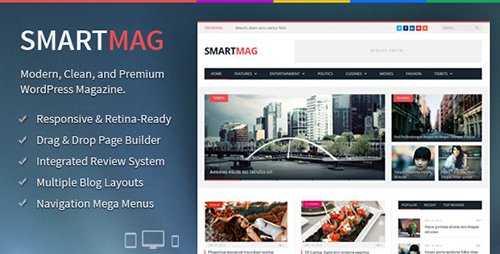ThemeForest - SmartMag v2.5.2 - Responsive & Retina WordPress Magazine