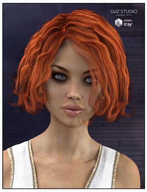 Icie Hair for Genesis 2 and 3 Female(s) and Victoria 4