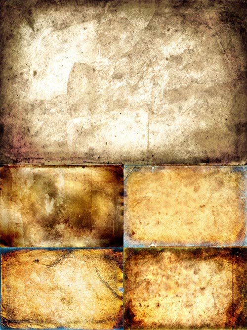 Grunge Backgrounds with Space for Text Set 1