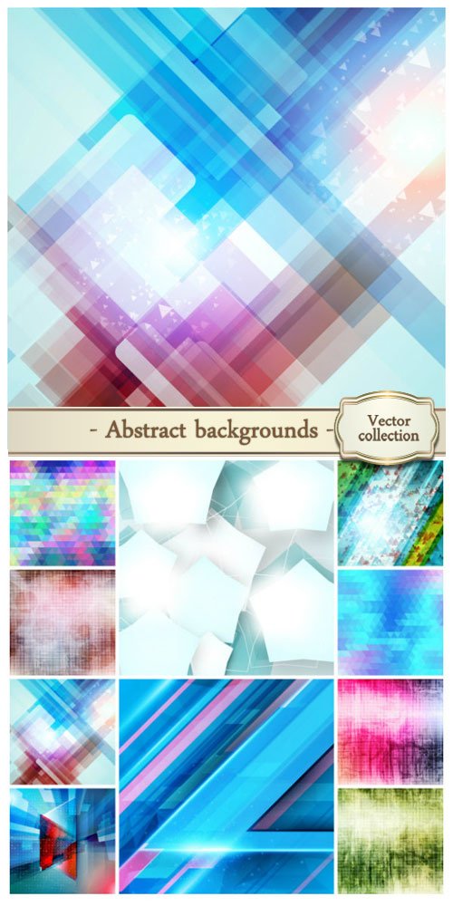 Vector abstract backgrounds