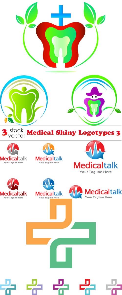 Vectors - Medical Shiny Logotypes 3