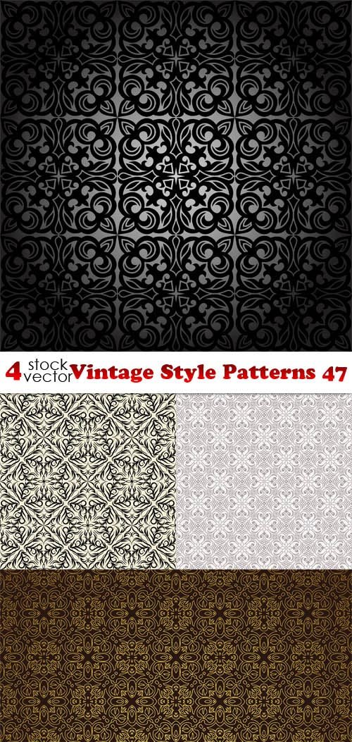 Vectors - Vintage Style Patterns 47