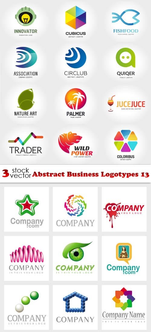 Vectors - Abstract Business Logotypes 13