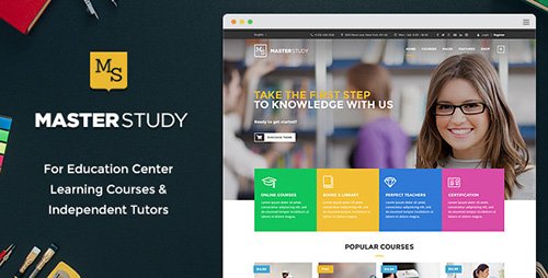 ThemeForest - Masterstudy v1.0 - Education Center WordPress Theme