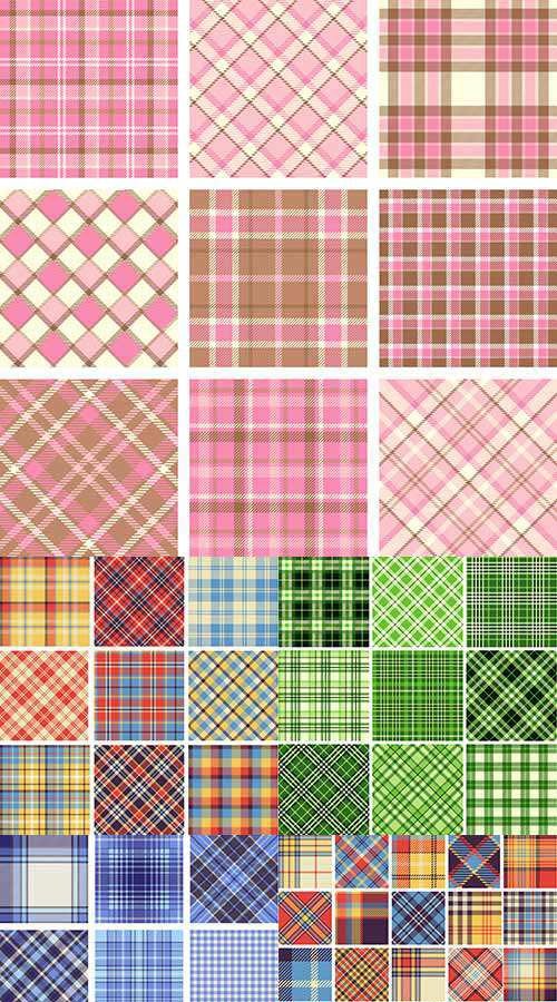 Seamless patterns and textures of cloth