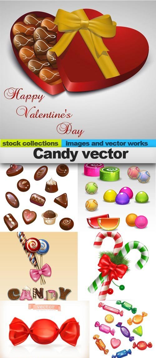 Candy vector, 10 x EPS
