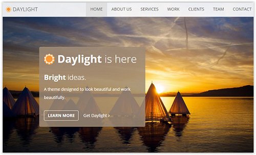 DevelopGo - Daylight Creative Templates