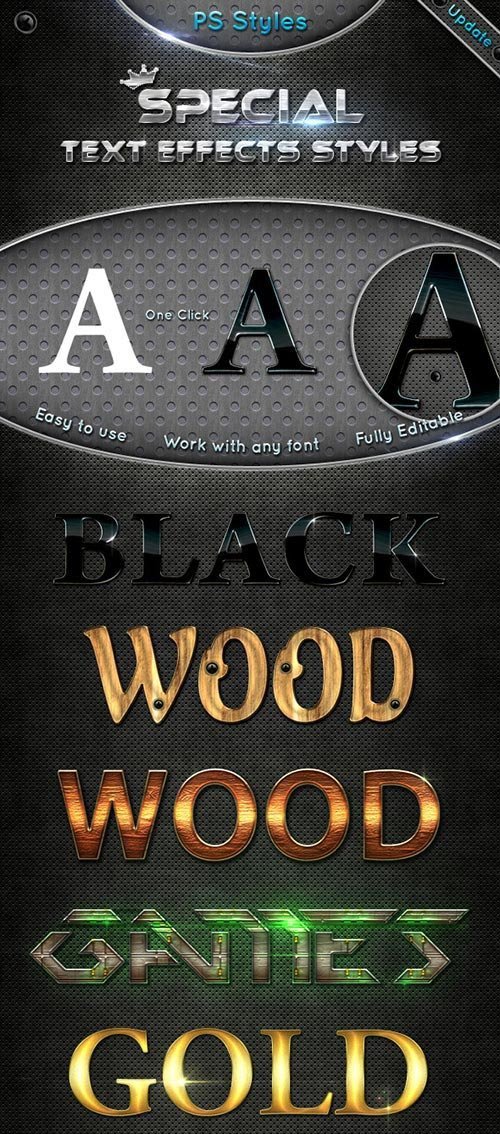 GraphicRiver - Special Text Effects Styles 6514169