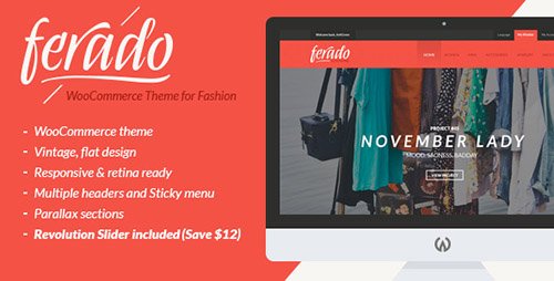 ThemeForest - Ferado v1.5 - WooCommerce Fashion Theme