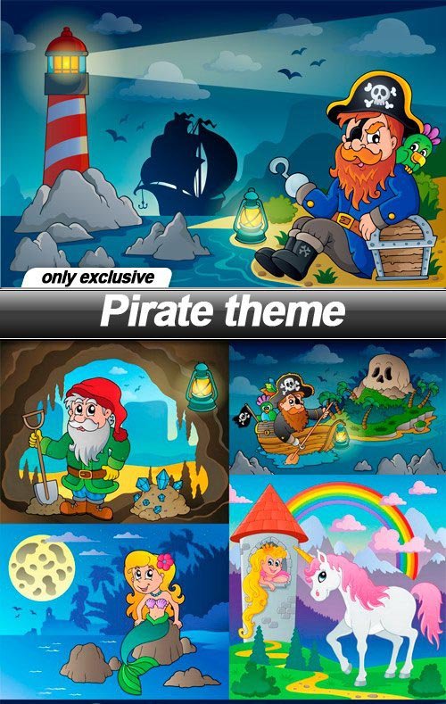 Pirate theme - 10 EPS