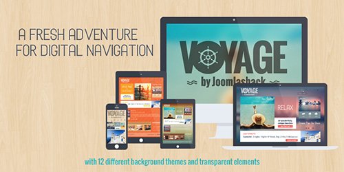 JoomlaShack - Voyage v1.0.1 - Glamorous & Flexible Responsive Joomla Template