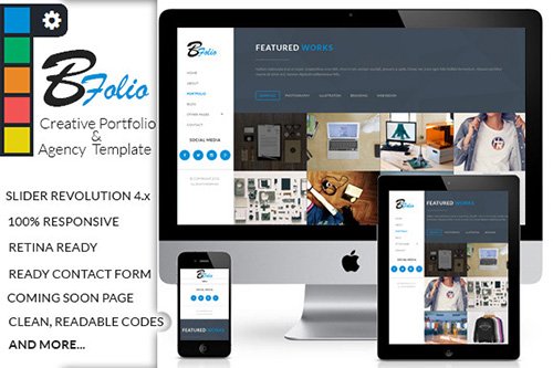 CreativeMarket - BFolio - Creative Portfolio & Agency