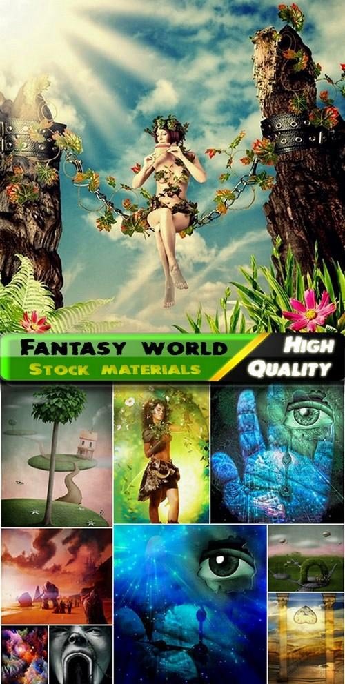 Beautiful fantasy world and unusual sceneries - 25 HQ Jpg