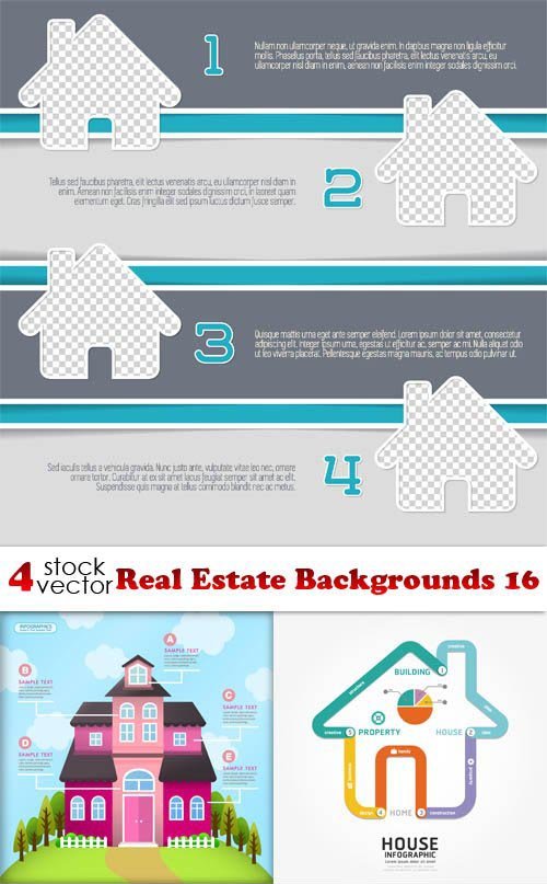 Vectors - Real Estate Backgrounds 16