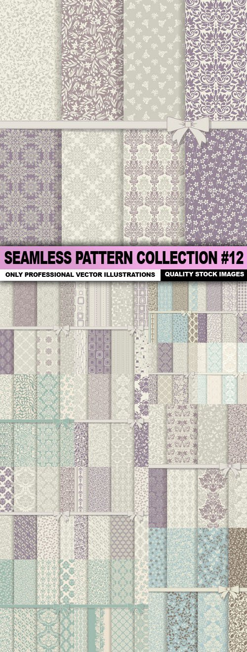 Seamless Pattern Collection #12 - 15 Vector