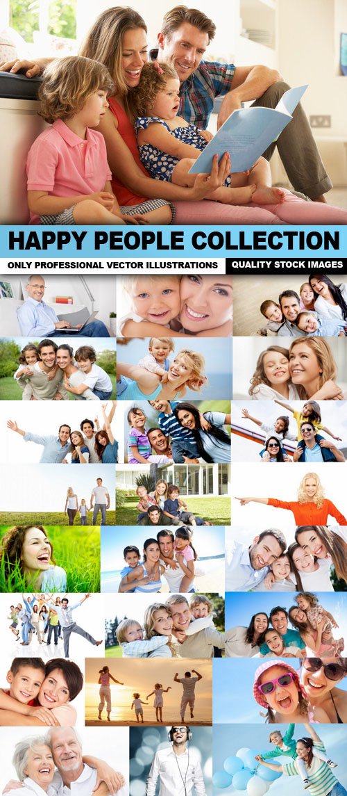 Happy People Collection - 40 HQ Images