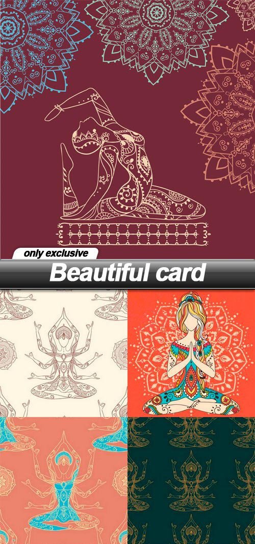 Beautiful card - 10 EPS