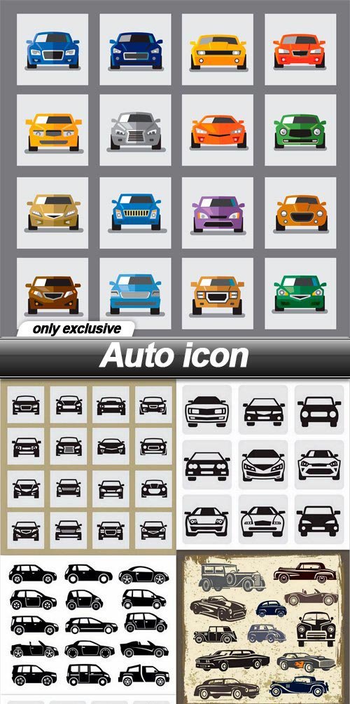 Auto icon - 7 EPS