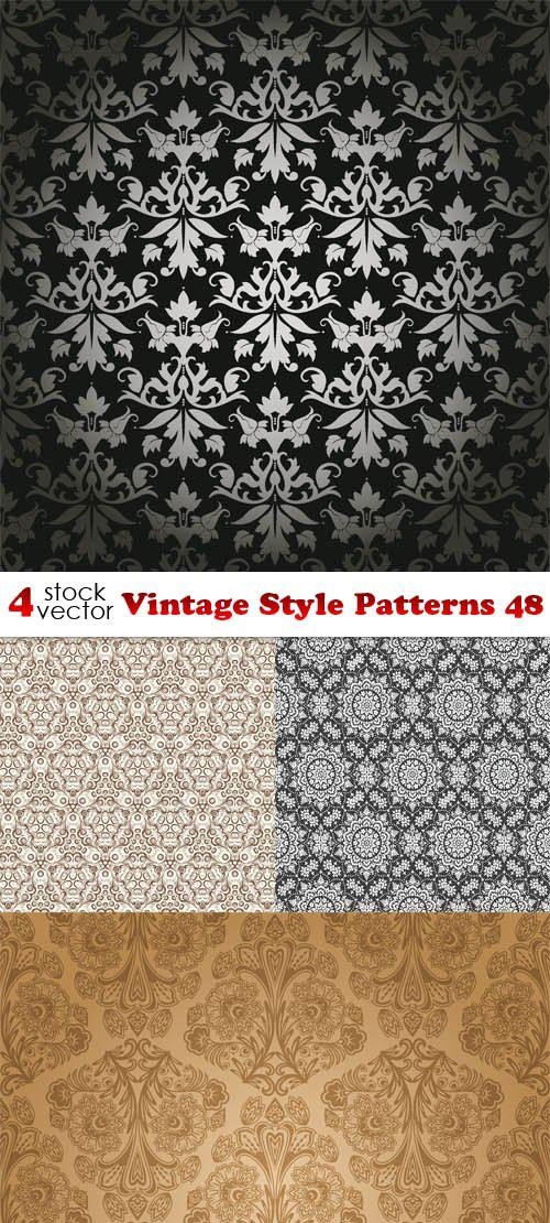 Vectors - Vintage Style Patterns 48