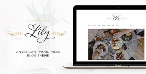 ThemeForest - Lily v1.0 - An Elegant WordPress Blog Theme