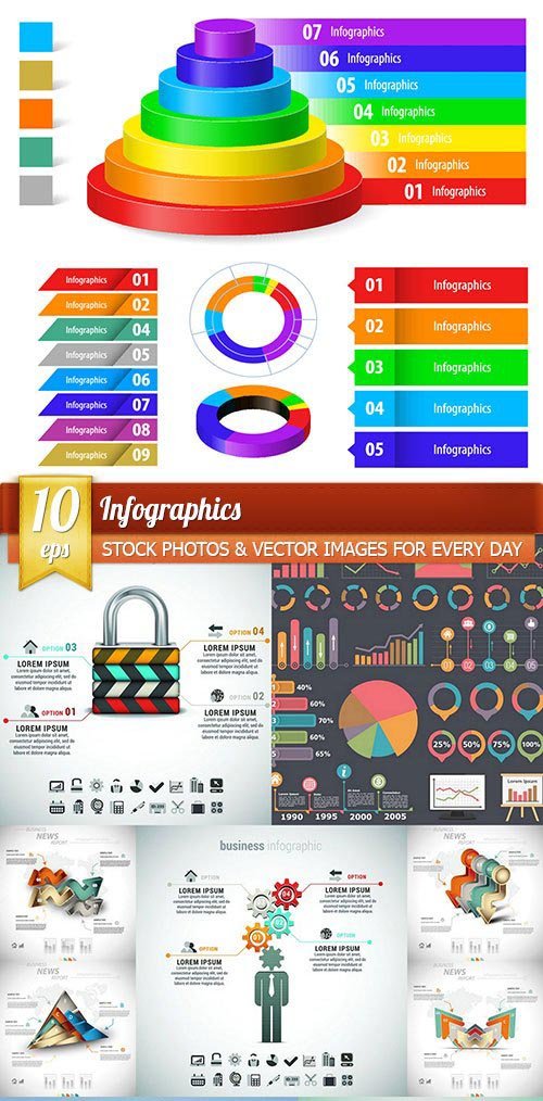 Infographics, 10 x EPS