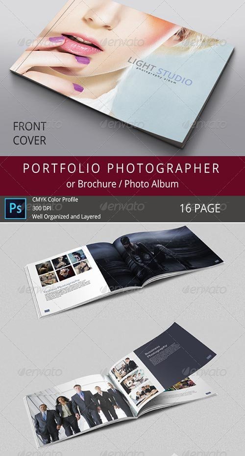 GraphicRiver - 16 Pages Photography Portfolio or Photo Album