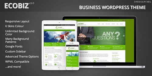 ThemeForest - ECOBIZ v3.0 - Business WordPress Theme