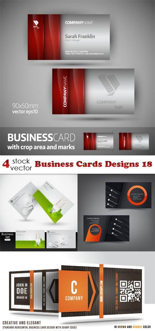 Vectors - Business Cards Designs 18