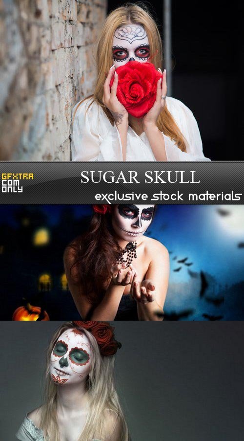 Sugar Skull - 5 UHQ JPEG