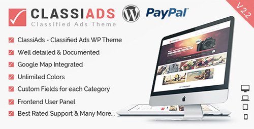ThemeForest - Classiads v2.2 - Classified Ads Wordpress Theme
