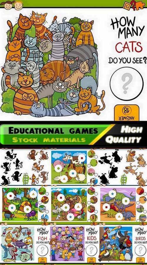 Interesting logical games for childrens - 25 Eps