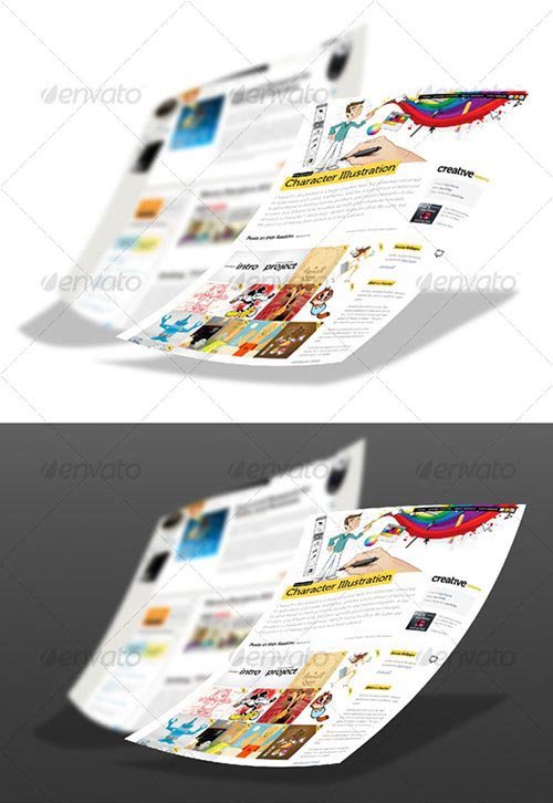 GraphicRiver - Fly Away Pages