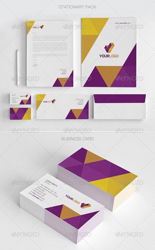 GraphicRiver - Modern Stationary Pack - 01