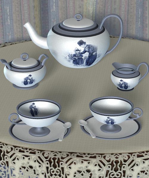Collectibles: Tea Set Designs 1