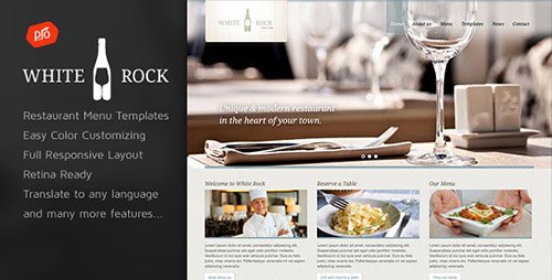 ThemeForest - White Rock v1.8 - Restaurant & Winery Theme